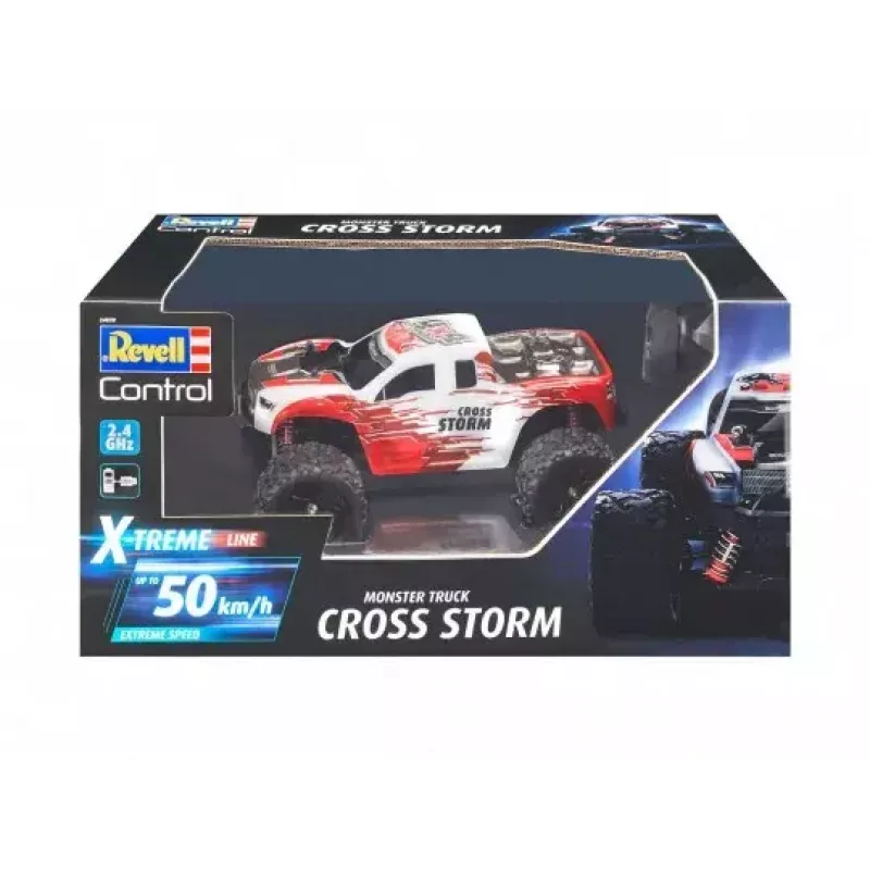 RC kravas automašīna REVELL X-Treme CROSS STORM 1:18 elektriskais modelis
