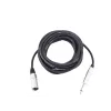 Audio kabelis Omnitronic 3022519D 10 m XLR 3-pin 6,35 mm Melns