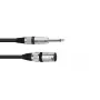 Audio kabelis Omnitronic 3022519D 10 m XLR 3-pin 6,35 mm Melns