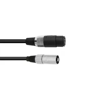 Audio kabelis Omnitronic 30225590 Speakon–XLR 1m Melns