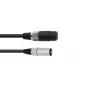 Audio kabelis Omnitronic 30225590 Speakon–XLR 1m Melns