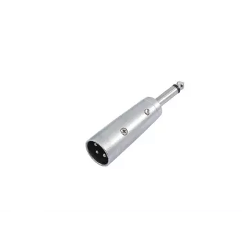 Kabeļa dzimuma pārveidotājs 3-pin XLR uz 6.3 mm Omnitronic 30226450