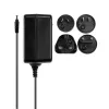 Lindy 24VDC 1.25A daudzvalstu barošanas bloks, 5.5/2.1mm, universāls, iekštelpām, 100-240V, 50/60Hz, 30W, 24V