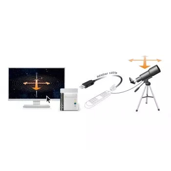 Adaptera kabelis USB — RJ9/RJ10 DELOCK 66734, 2 m