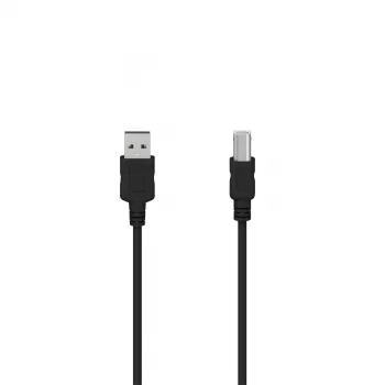 Hama 00300065 USB kabelis USB 2.0 1.5 m USB A USB B Pelēks