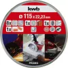 Griešanas disku komplekts KWB 712041 Starter Set 10 gab. plakana centra ķieģelim, marmoram, tēraudam