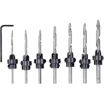 Urbju komplekts KWB 513190 rūdīts tērauds 11mm dziļums 205mm augstums