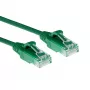 ACT Green 0.15 m LSZH U/UTP CAT6 datacentra plāns savienojuma kabelis ar aizsargātiem RJ45 savienotājiem