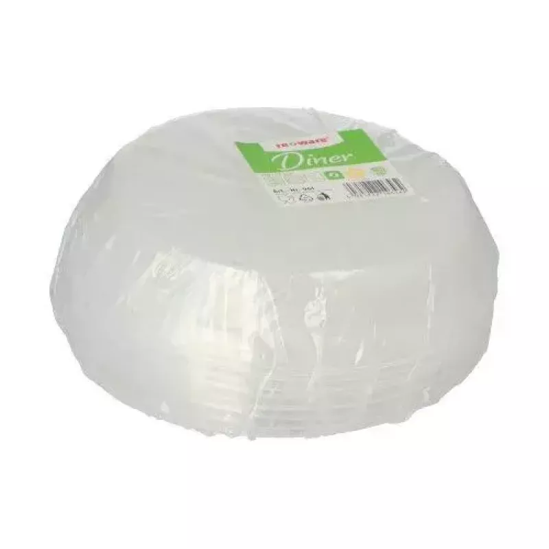 Vienreizējās lietošanas vāciņš Papstar 96559, polipropilēns, caurspīdīgs, 227x227x41 mm