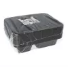 Vienreizējās lietošanas pārtikas uzglabāšanas trauks Papstar 96553, polipropilēns, melns, 227x178x45mm