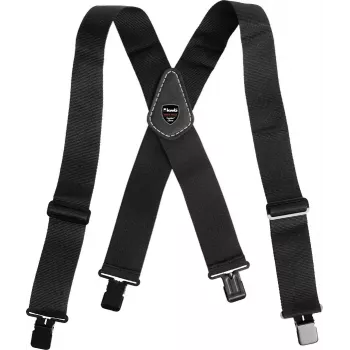 Elastīgās bikšturi X-back KWB 908110 Melns 51 mm platums 1000 mm garums