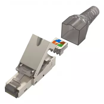 Hama 00200773 tīkla kabelis Cat6a Pelēks