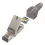 Hama 00200773 tīkla kabelis Cat6a Pelēks