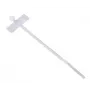 Hama 00221003 kabeļu saites ar atkārtoti lietojamu aizdari, plastmasa, dabīgā krāsa, 25 gab.