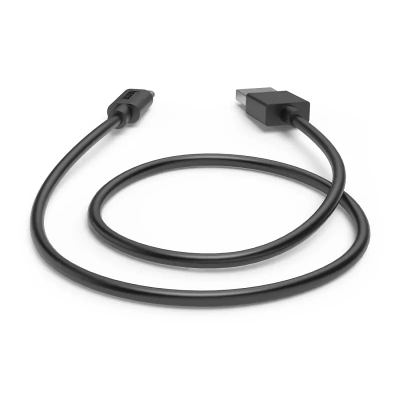 Hama 00201705 USB kabelis USB 2.0 0.5 m USB A USB C Melns
