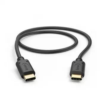 Hama 00201706 USB kabelis USB 2.0 0.5 m USB C Melns