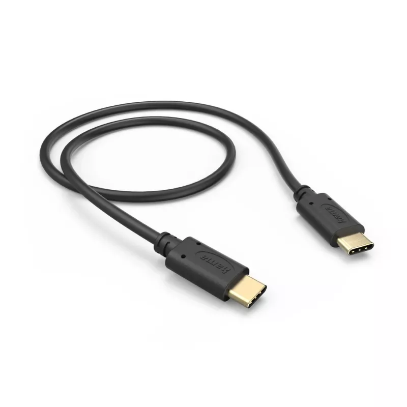 Hama 00201706 USB kabelis USB 2.0 0.5 m USB C Melns