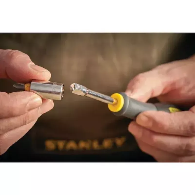 Bitņu turētājs Stanley STMT86124-0, hroma-vanādija tērauds, 25.4/4 mm, 1 gab.