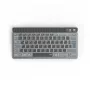 Hama WK-700 bezvadu tastatūra Home/Office Bluetooth QWERTZ vācu izkārtojums Antracīts, Melns, Zils