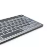 Hama WK-700 bezvadu tastatūra Home/Office Bluetooth QWERTZ vācu izkārtojums Antracīts, Melns, Zils