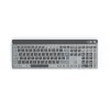 Hama WK-750 bezvadu tastatūra Home/Office Bluetooth QWERTZ vācu izkārtojums Antracīta, Melna, Zila