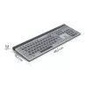 Hama WK-750 bezvadu tastatūra Home/Office Bluetooth QWERTZ vācu izkārtojums Antracīta, Melna, Zila
