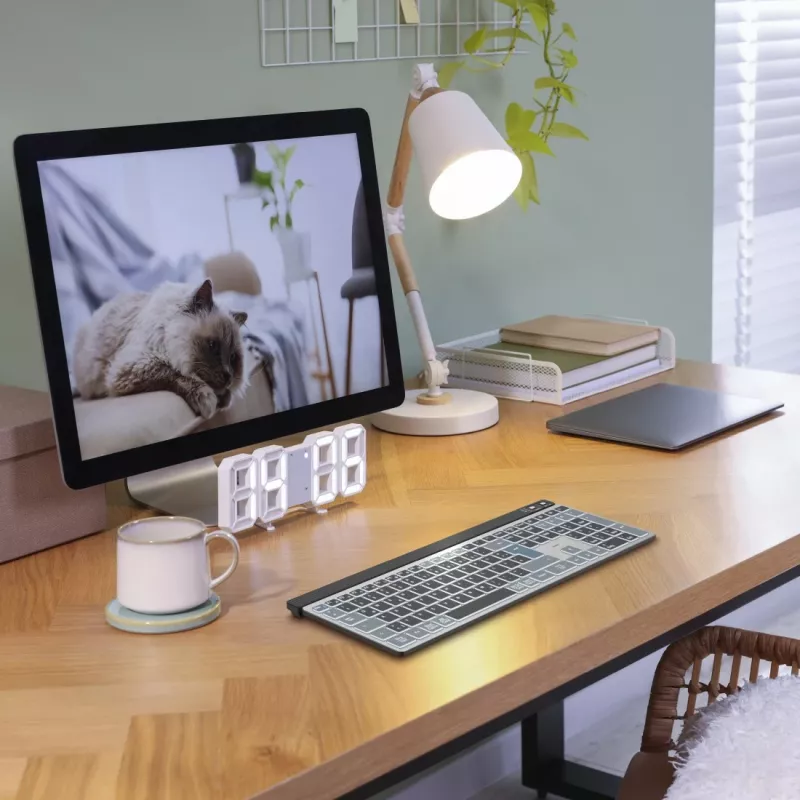 Hama WK-750 bezvadu tastatūra Home/Office Bluetooth QWERTZ vācu izkārtojums Antracīta, Melna, Zila