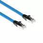 Tīkla kabelis ACT SC4800 RJ45 vīrietis uz RJ45 vīrietis CAT6A 0,15m Melns