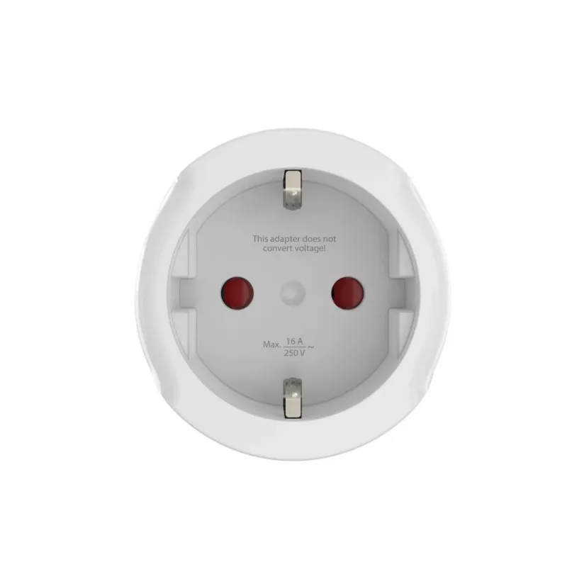 Hama 00223484 strāvas adapteris spraudnis Type J – kontaktligzda Type C (Europlug) Balts