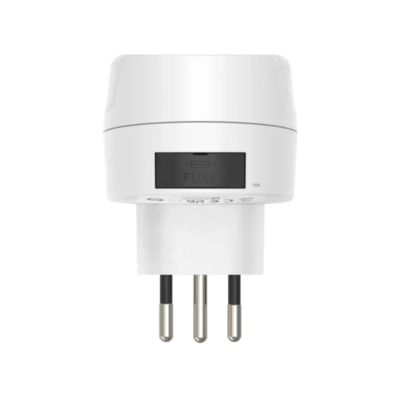 Hama 00223484 strāvas adapteris spraudnis Type J – kontaktligzda Type C (Europlug) Balts