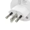 Hama 00223484 strāvas adapteris spraudnis Type J – kontaktligzda Type C (Europlug) Balts