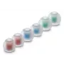 Hama 00221838 ausu spilventiņi (silicona, 3 izmēros) balts