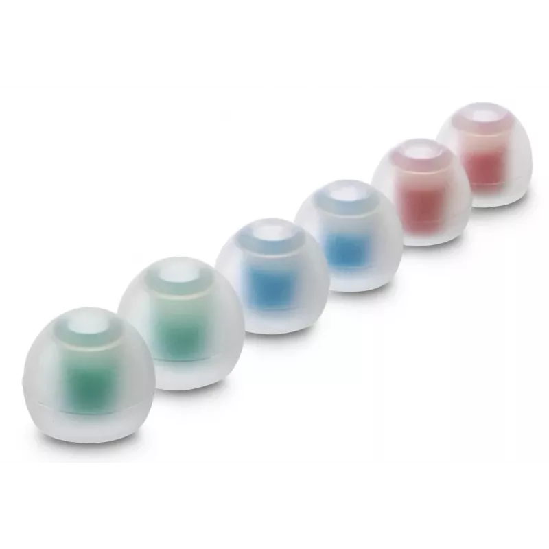 Hama 00221838 ausu spilventiņi (silicona, 3 izmēros) balts