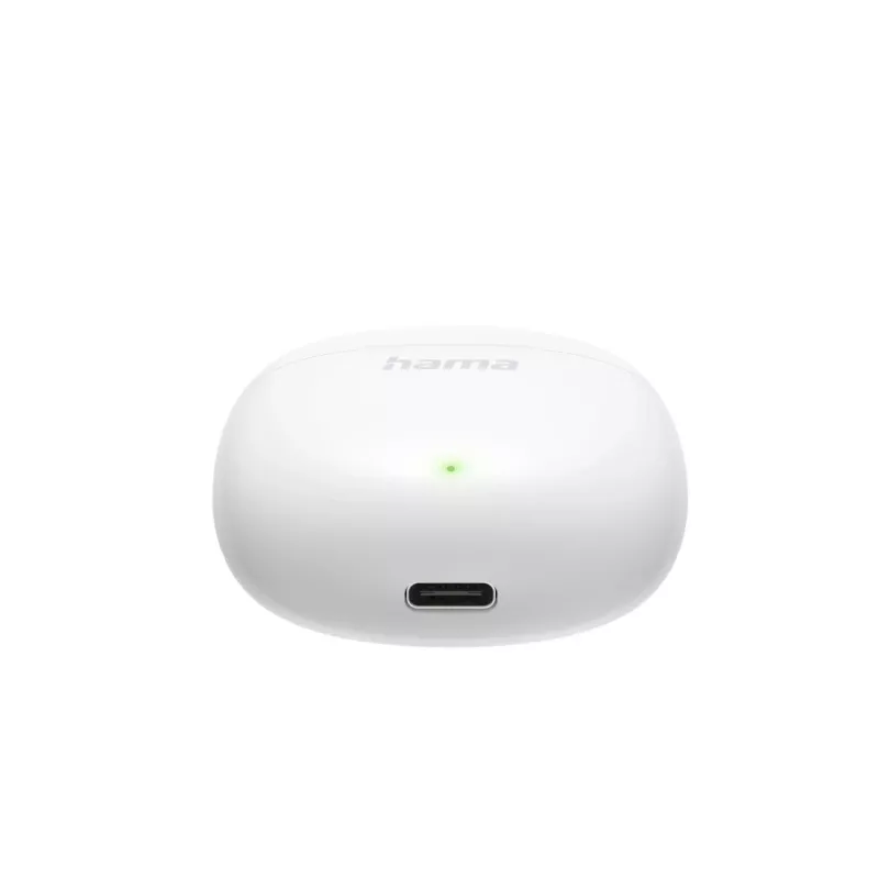 Hama Action One TWS austiņas, balss/mūzika, Bluetooth, baltas