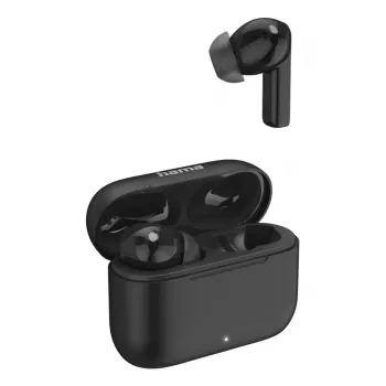 Hama Passion Clear II TWS austiņas, aktīvā trokšņu slāpēšana, Bluetooth, melnas