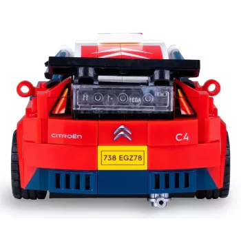 Jamara CaDA 2008 Citroën C4 WRC 1:10 mēroga RC auto 2,4 GHz