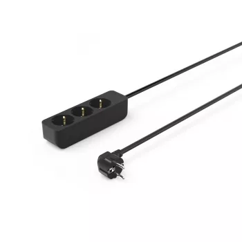 Hama 00223012 pagarinātājs 1.4 m 3 kontaktligzdas Iekštelpām Melns