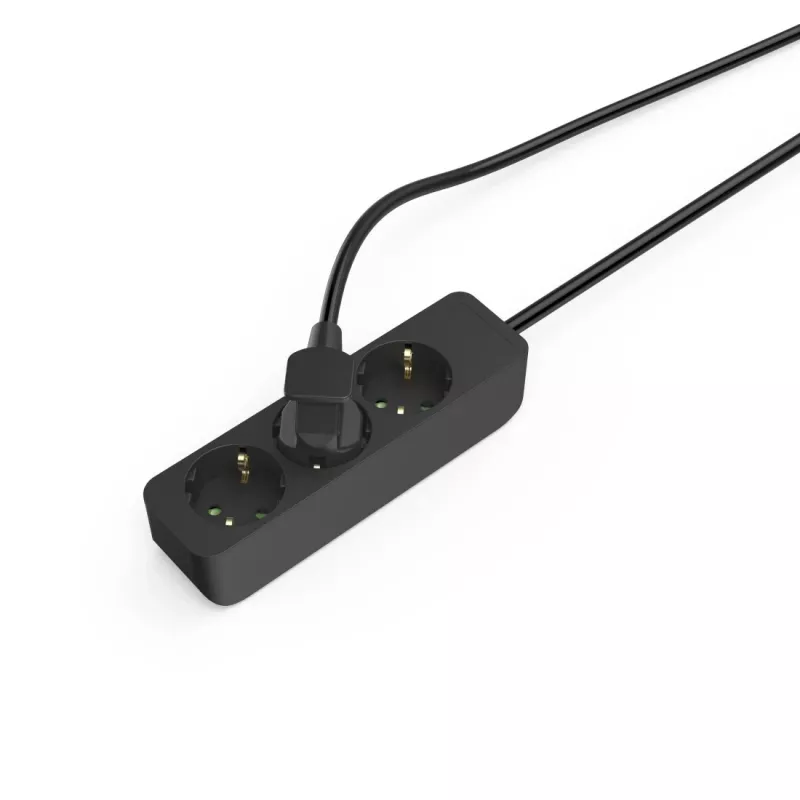 Hama 00223012 pagarinātājs 1.4 m 3 kontaktligzdas Iekštelpām Melns
