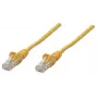 Intellinet tīkla vads, Cat5e, 7.5m, Dzeltens, CCA, U/UTP, PVC, RJ45, apzeltīti kontakti, Snagless, Booted, Mūža garantija