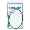 Intellinet tīkla savienotājkabelis Cat5e, 3m, Zaļš, CCA, SF/UTP, PVC, RJ45, zeltīti kontakti, bez aizķeršanās, ar aizsargvāciņu, mūža garantija