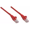 Intellinet tīkla vads, Cat5e, 2m, Sarkans, CCA, U/UTP, PVC, RJ45, apzeltīti kontakti, aizsargvāciņš, aizsargapvalks, mūža garantija