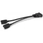 HP DMS-59 uz Divkāršu DisplayPort komplekts, DMS, 2 x DisplayPort, Vīriešu, Sieviešu, Melns, Vīrietis/Sieviete