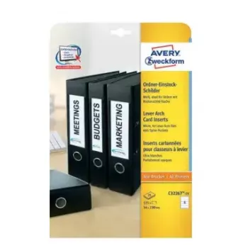 Pašlīmējošās printera uzlīmes Avery C32267-25