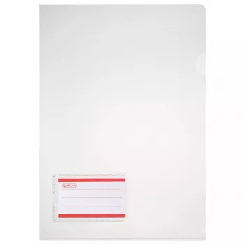 Herlitz 10913804 Mapīte A4 caurspīdīga, PP, 10 gab.
