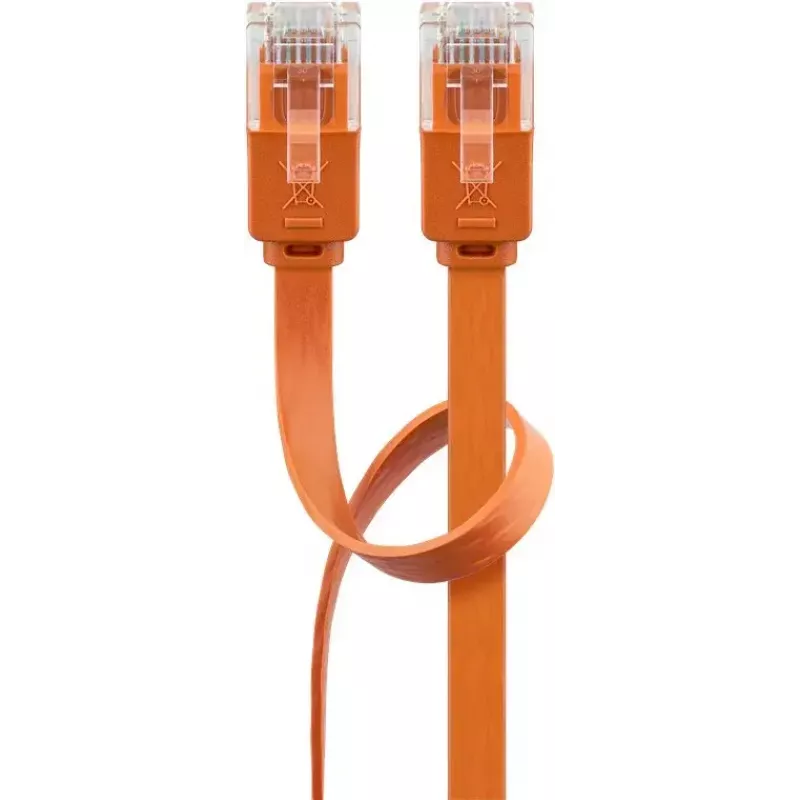 Plakans tīkla kabelis Goobay CAT 6 U/UTP oranžs 1,5 m