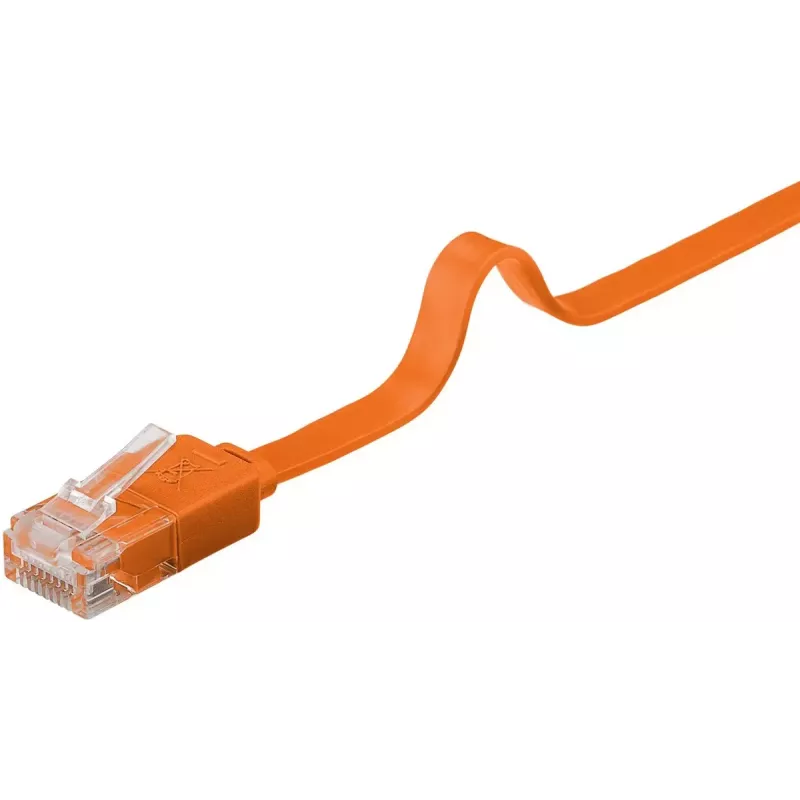 Plakans tīkla kabelis Goobay CAT 6 U/UTP oranžs 1,5 m