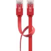 Goobay CAT 6 plakanais patch kabelis U/UTP sarkans 2 m