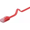 Goobay CAT 6 plakanais patch kabelis U/UTP sarkans 2 m