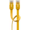 Wentronic RJ-45 CAT6 2m Patch Kabelis, Vīrietis/Vīrietis, U/UTP, Dzeltens (96414)