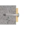 Fischer 48795 Sienas dībeļu un naglu komplekts 6x40 mm, 100 gab.